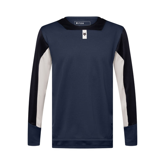 Fox Head Youth Defend Long Sleeve Jersey 2026-YS-Galaxy Blue-BRINK