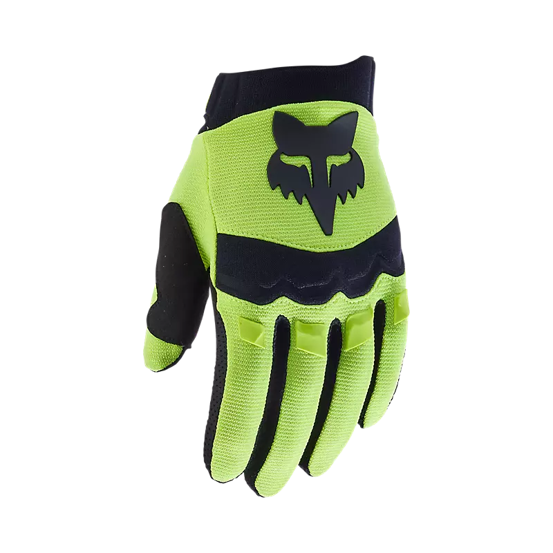 Fox Head Youth Dirtpaw Glove-YXS-Fluorescent Yellow-BRINK