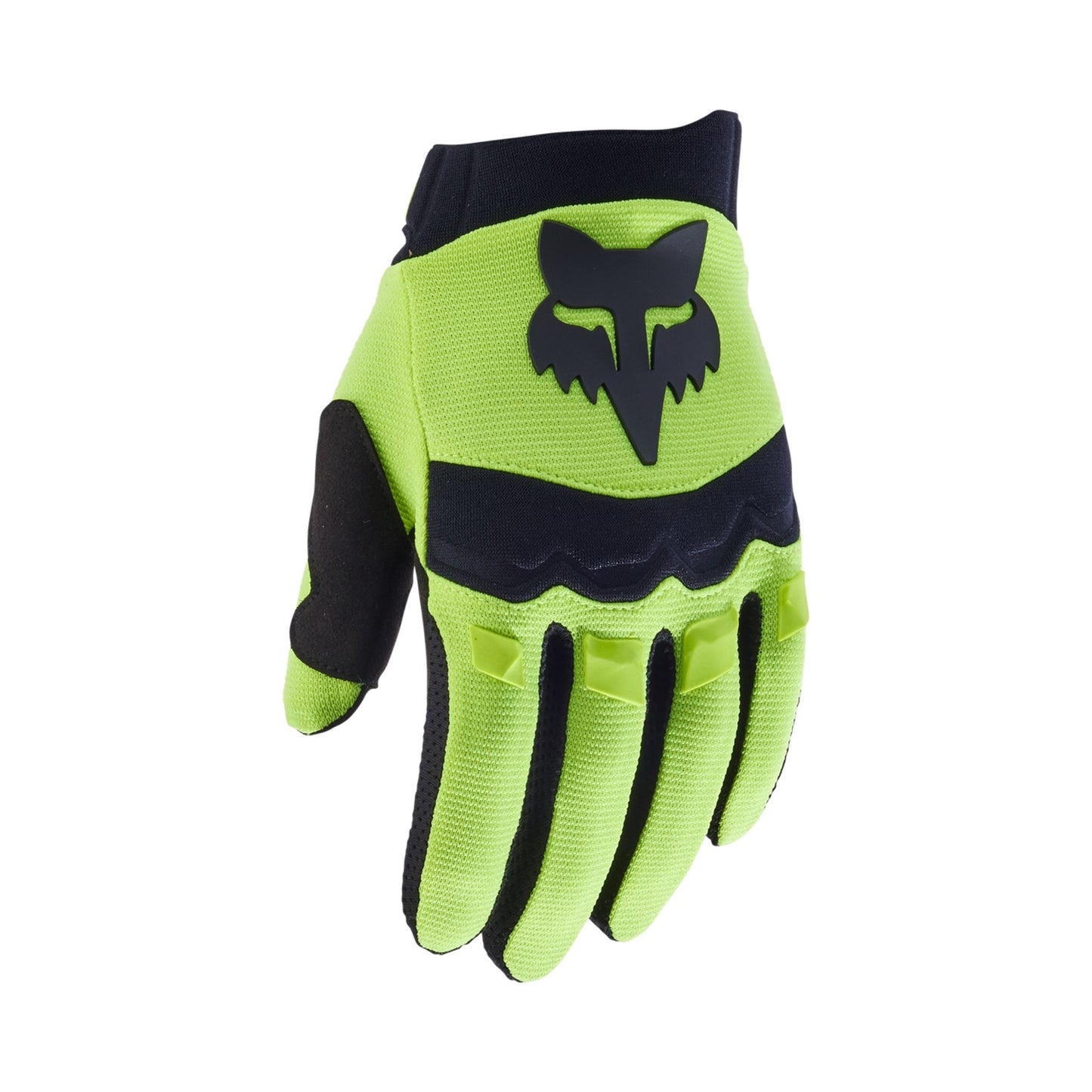 Fox Head Youth Dirtpaw Gloves-YXS-Fluorescent Yellow-BRINK