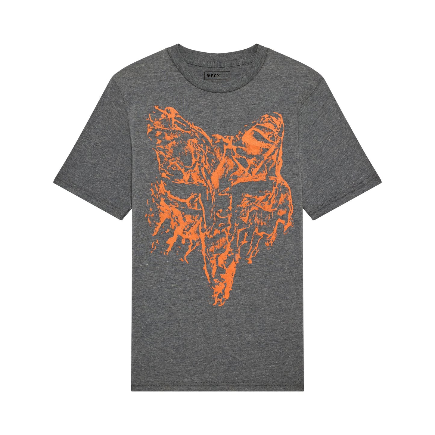 Fox Head Youth IMAGE Print HD Tee 2026-YS-Heather Dark Grey-BRINK