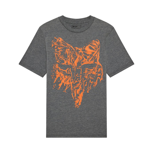 Fox Head Youth IMAGE Print HD Tee 2026-YS-Heather Dark Grey-BRINK