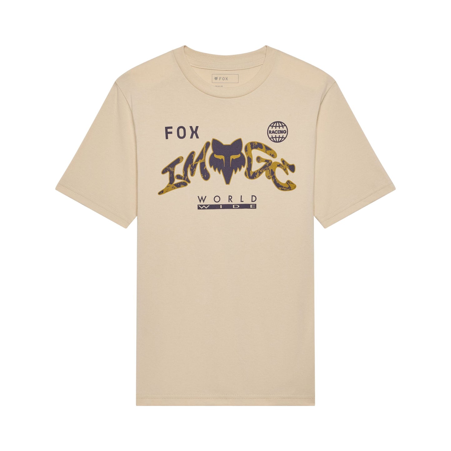 Fox Head Youth IMAGE Print Tee 2026-YS-Tan-BRINK