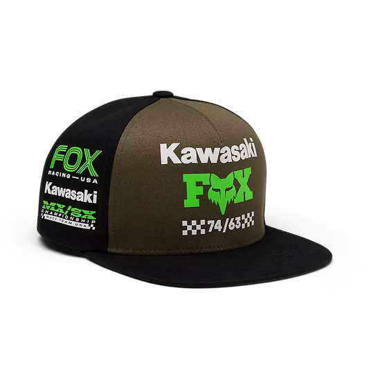 Fox Head Youth Kawi Snapback Hat-One Size-Black-BRINK