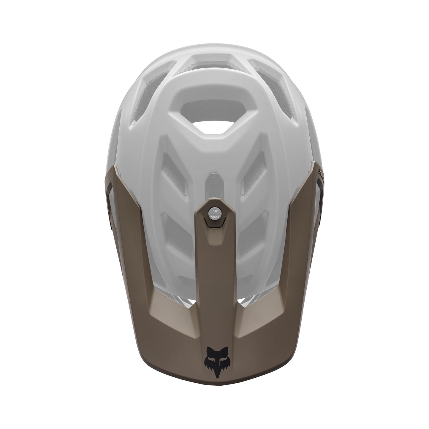Fox Head Youth Proframe Visor-One Size-Solid Nutmeg-BRINK