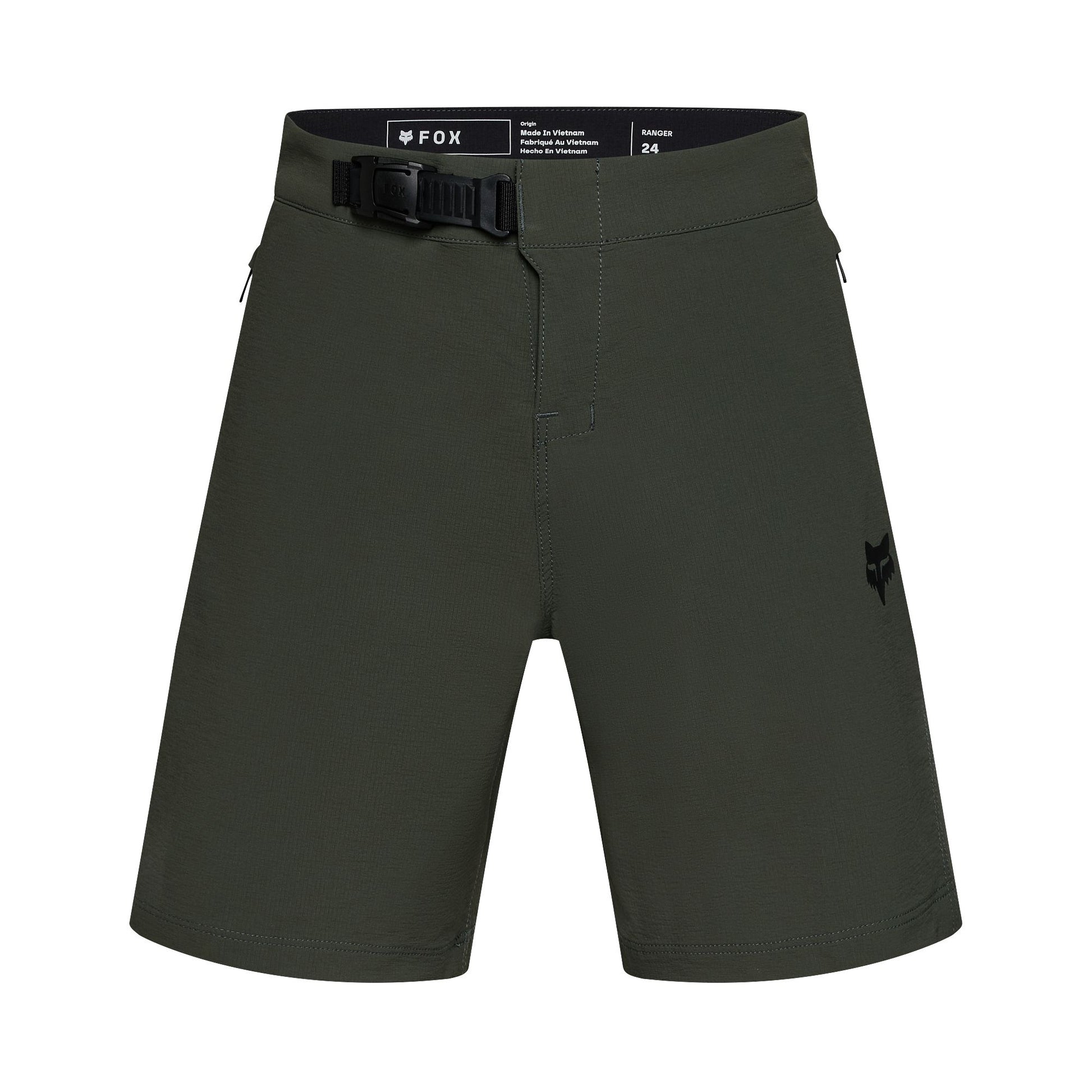 Fox Head Youth Ranger Lined Shorts-22-Ivy-BRINK