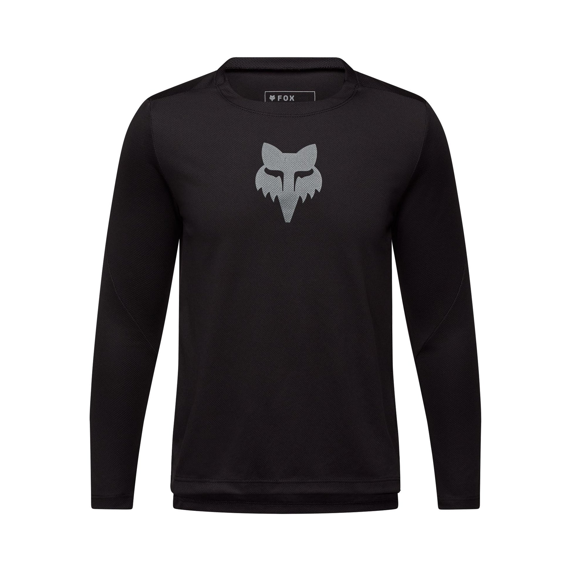 Fox Head Youth Ranger Long Sleeve Jersey-YS-Black-BRINK