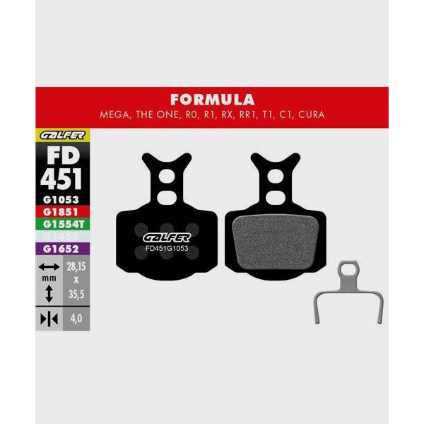 Galfer Performance Disc Brake Pads - Bulk 30 Sets-Formula Mega / The One / R1 /-Steel-BRINK
