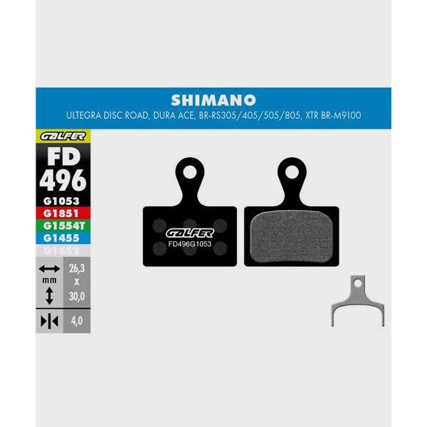 Galfer Performance Disc Brake Pads - Bulk 30 Sets-Shimano Ultegra / Dura Ace / X-Steel-BRINK