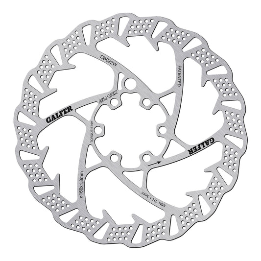 Galfer Shark Rotor-6 Bolt-160 x 1.8mm-BRINK