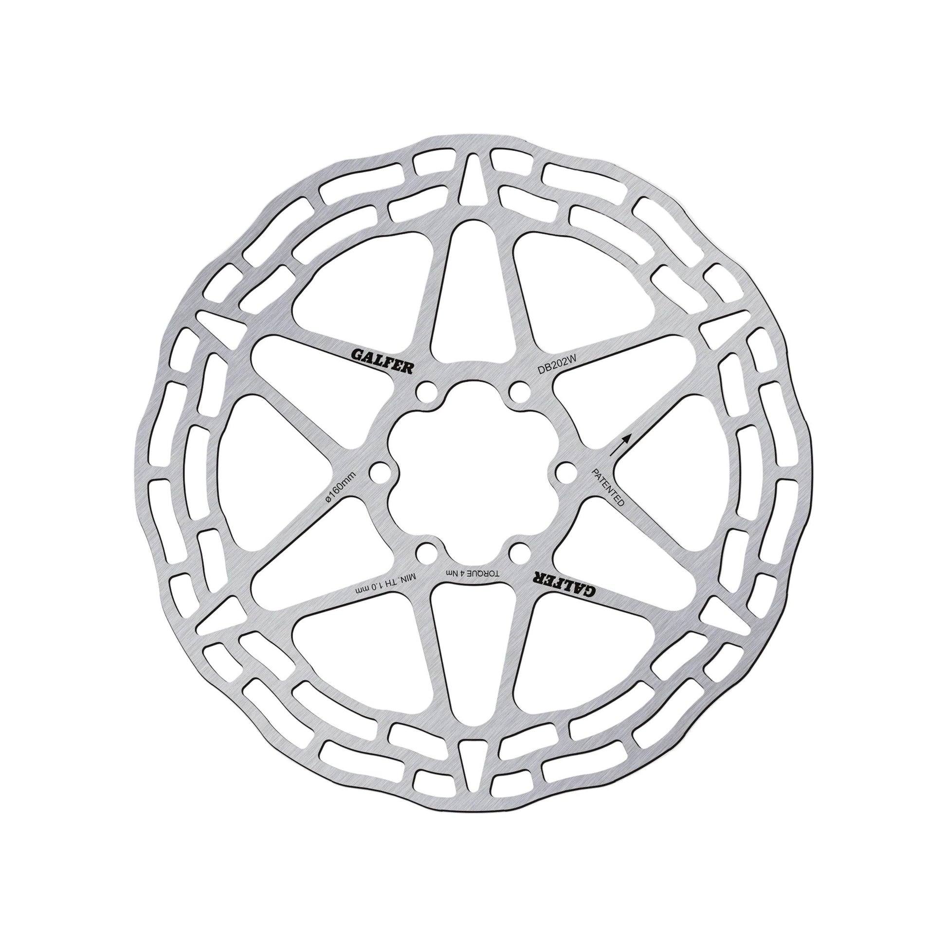 Galfer Wave Trials Rotor-6 Bolt-160 x 1.8mm-BRINK