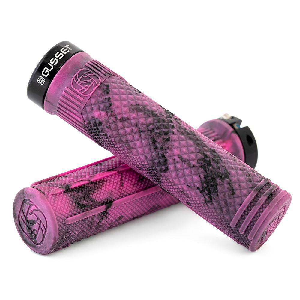 Gusset S2 Extra Soft Grips-133mm-Pink Swirl-BRINK