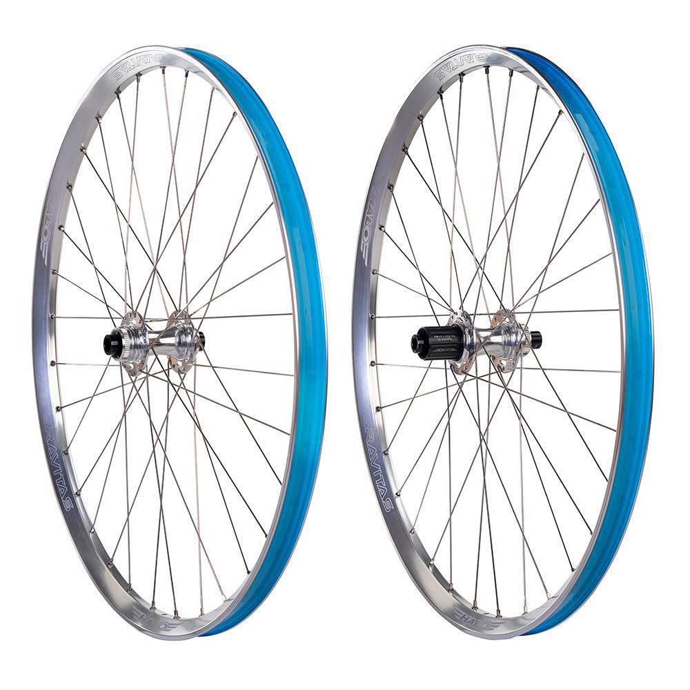 Halo Gravitas MTC Front Wheel-27.5-110 x 15mm-Silver-BRINK