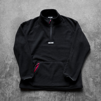 Helfare Polar 1/4 Zip Fleece-S-Deep Black-BRINK