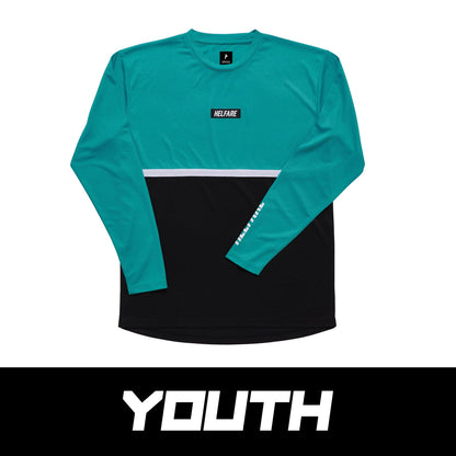 Helfare Youth Cadence Jersey-S (6-8 yo)-Teal-BRINK