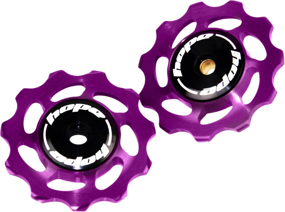 Hope 11 Tooth Jockey Wheels-11 Tooth-Purple-BRINK