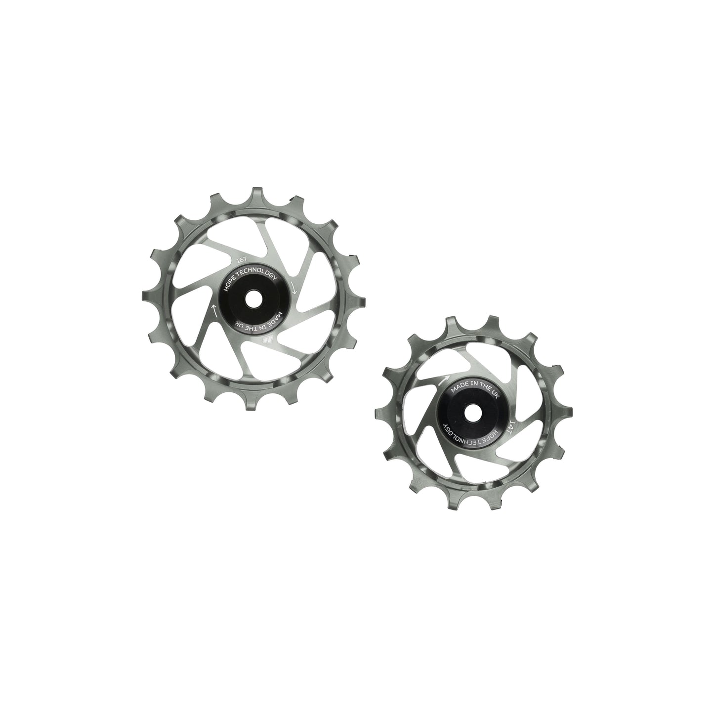 Hope 16 / 14 Tooth T-Type Jockey Wheels-BRINK