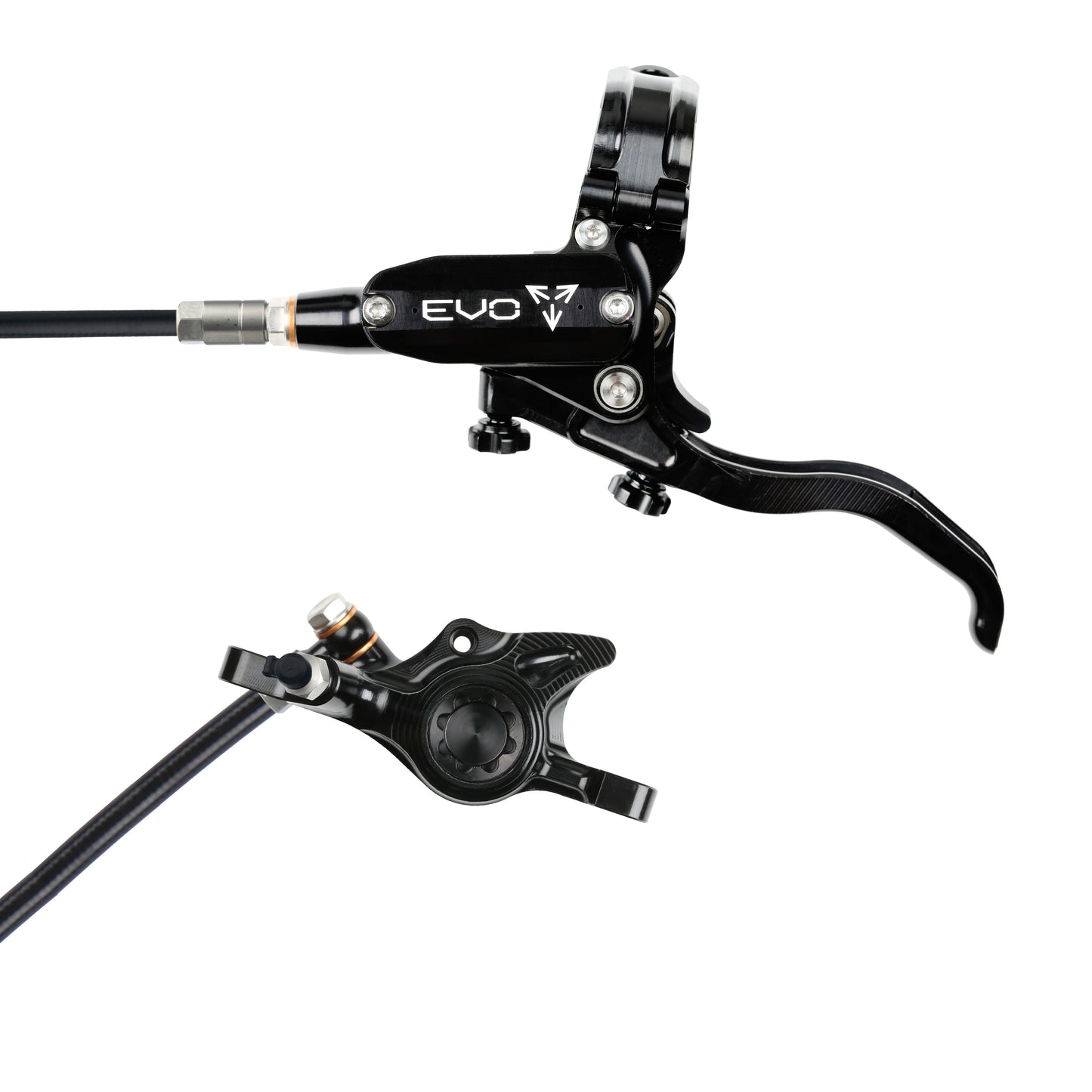 Hope EVO X2 Disc Brake-Left-Black / Black-Black-BRINK