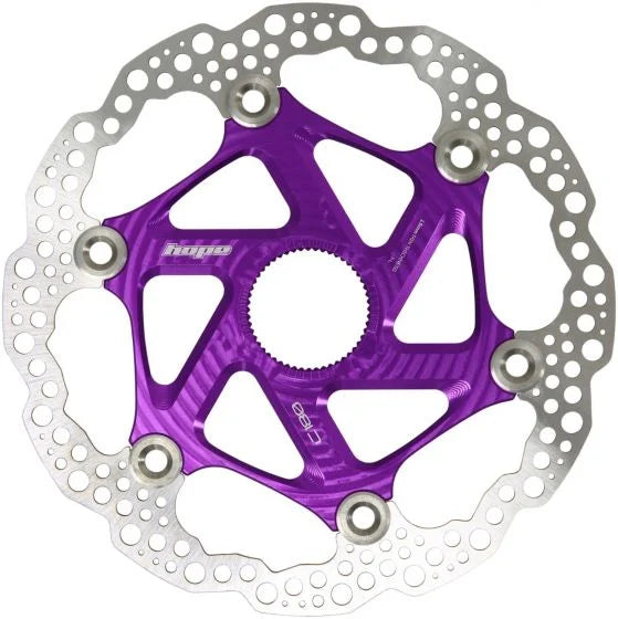 Hope MTB Centre Lock Floating Rotor-Centre Lock-140mm-Purple-BRINK