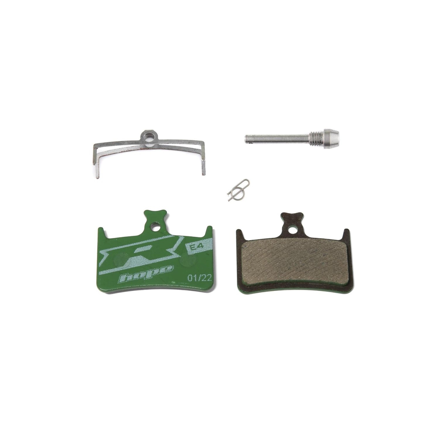 Hope Racing Organic Green Pads-Hope E4-Steel-BRINK