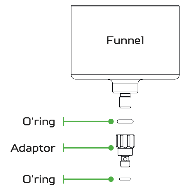 Hope Tech 4 EVO Bleed Funnel Adapter-BRINK