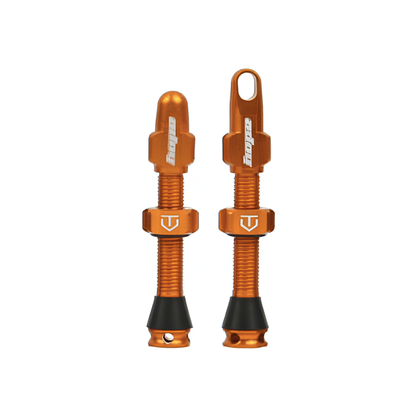 Hope Tubeless Valve Pair-40mm-Orange-BRINK