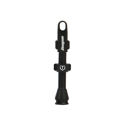 Hope Tubeless Valve Single-40mm CORE-Black-BRINK