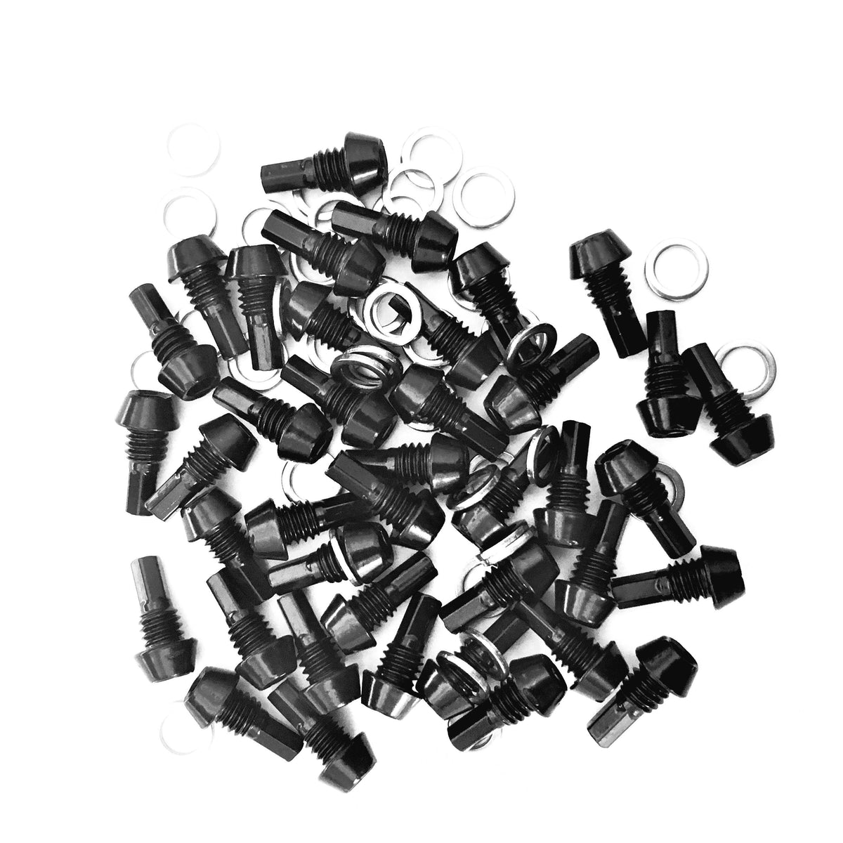 OneUp aluminium-pedal replacement pins and washers