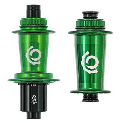 Industry Nine Hydra Hub Set | Boost | Centre Lock-28h-Green-Micro Spline-BRINK