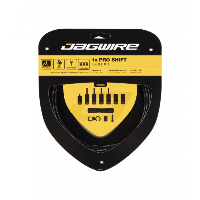 Jagwire Pro Shift Kit-1.1mm / 2300mm-Black-BRINK