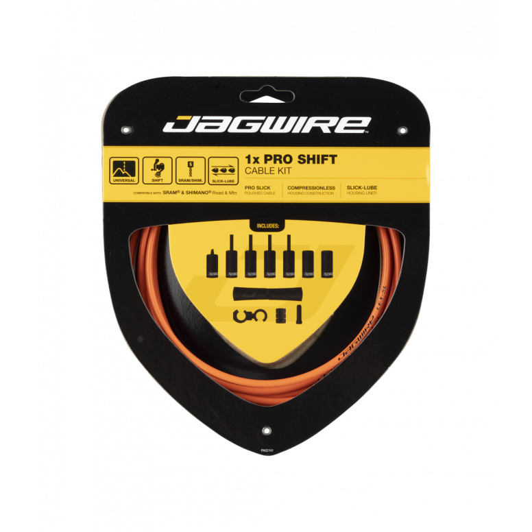 Jagwire Pro Shift Kit-1.1mm / 2300mm-Orange-BRINK