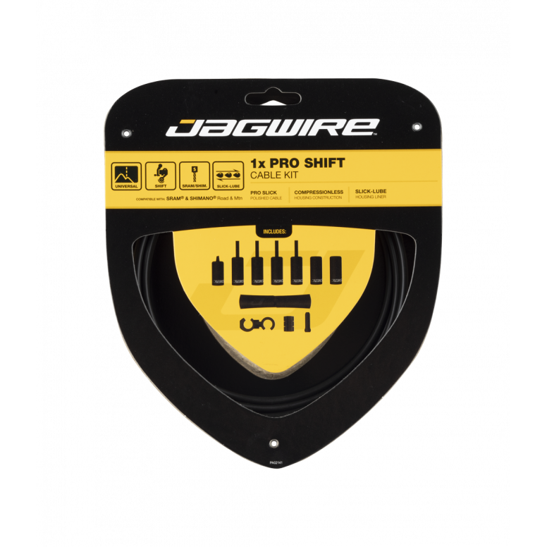 Jagwire Pro Shift Kit-1.1mm / 2300mm-Stealth-BRINK