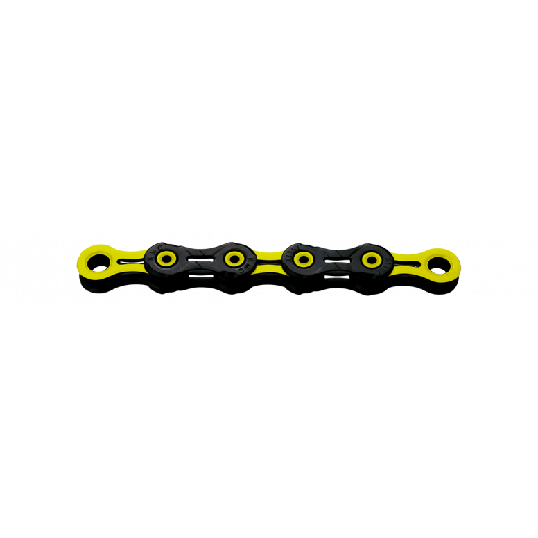 KMC DLC 11 Chain-11sp-118L-Black / Yellow-BRINK