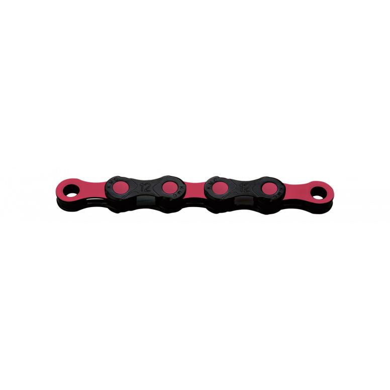 KMC DLC 12 Chain-12sp-118L-Black / Pink-BRINK