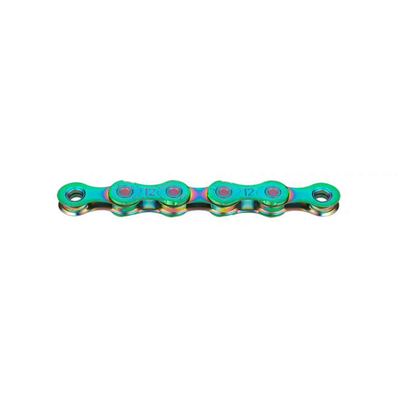 KMC X12-L Waxed Chain-12sp - Shimano-126L-Green-BRINK