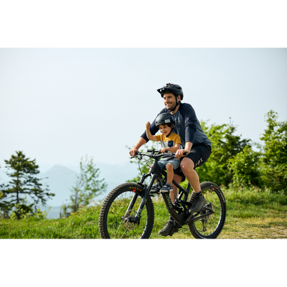 Kids Ride Shotgun Child Bike Seat + Handlebars Combo-BRINK