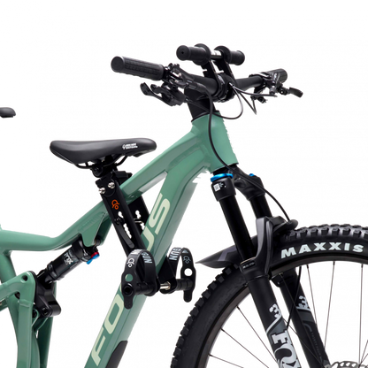 Kids Ride Shotgun Child Bike Seat + Handlebars Combo-BRINK