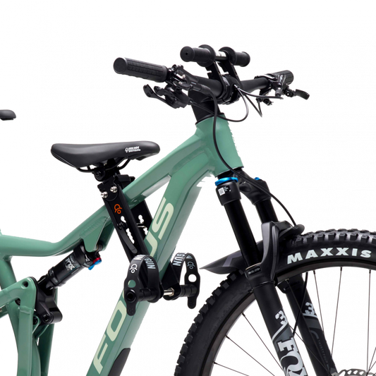 Kids Ride Shotgun Child Bike Seat + Handlebars Combo-BRINK