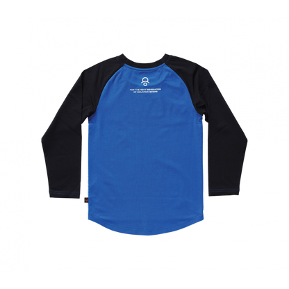 Kids Ride Shotgun Dialled Dino Windproof Kids MTB Jersey-BRINK