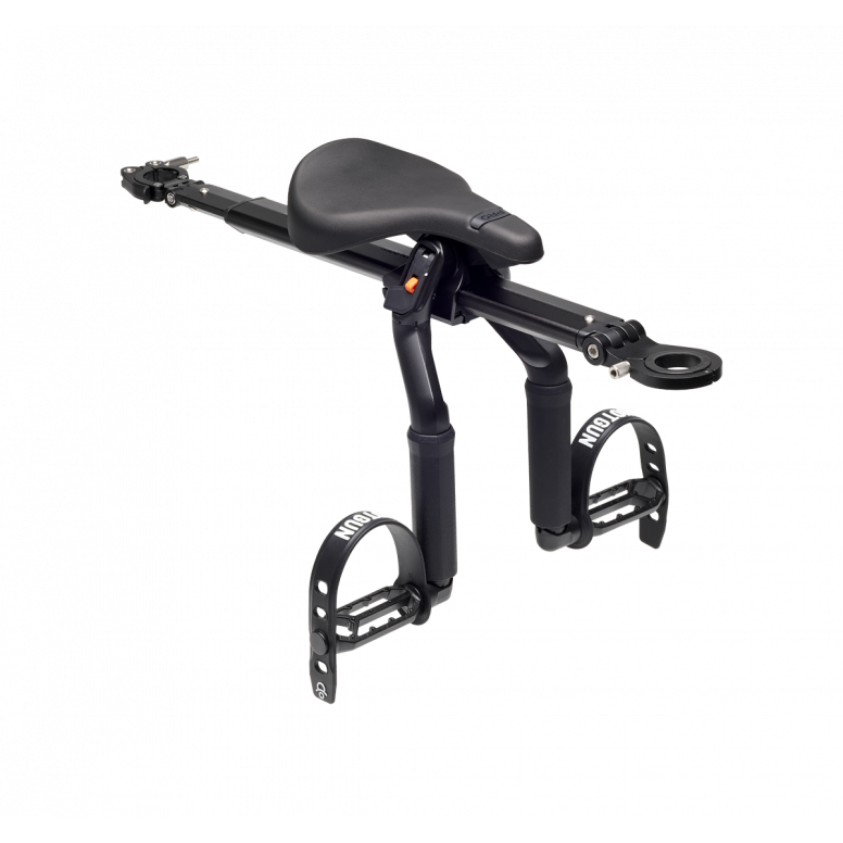 Kids Ride Shotgun Pro II Child Bike Seat + Handlebars Combo-BRINK