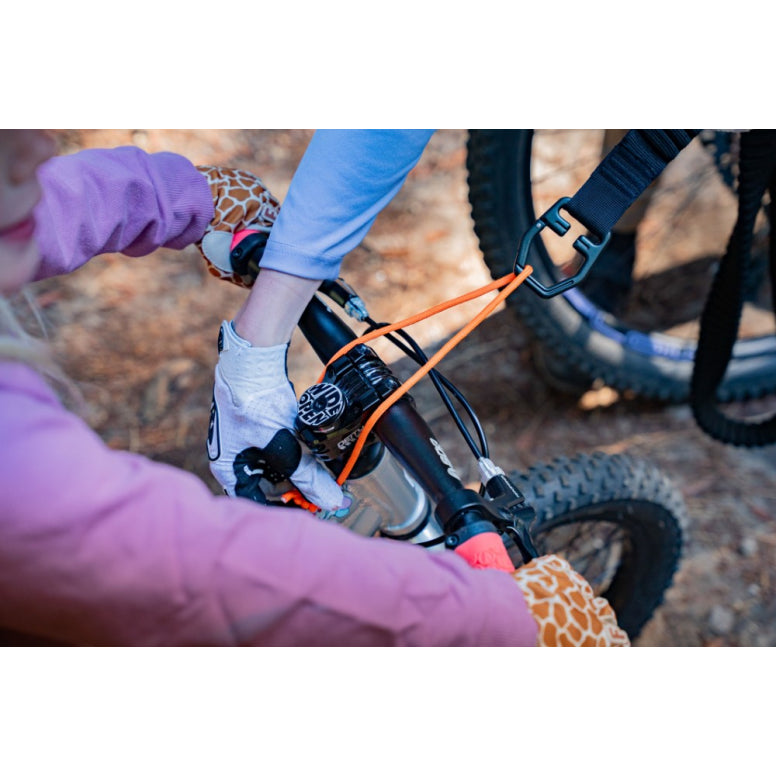 Kids Ride Shotgun Quick Fit MTB Tow Rope-BRINK