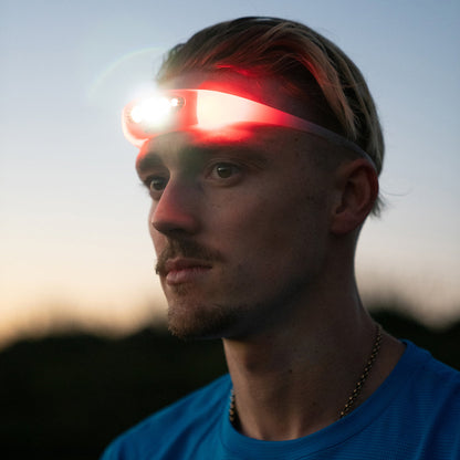 Knog Bilby Run Light 400 Headlamp - Grape-BRINK