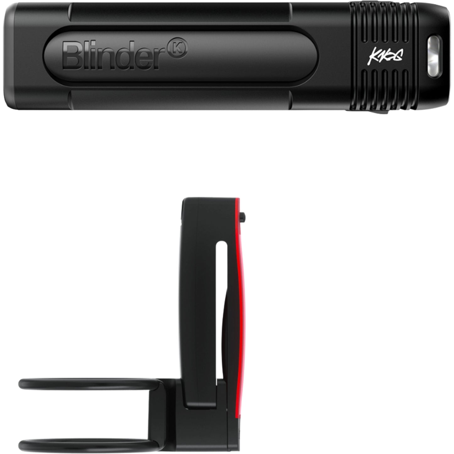Knog Blinder Pro 700 Front Light + Plus Rear Light-BRINK
