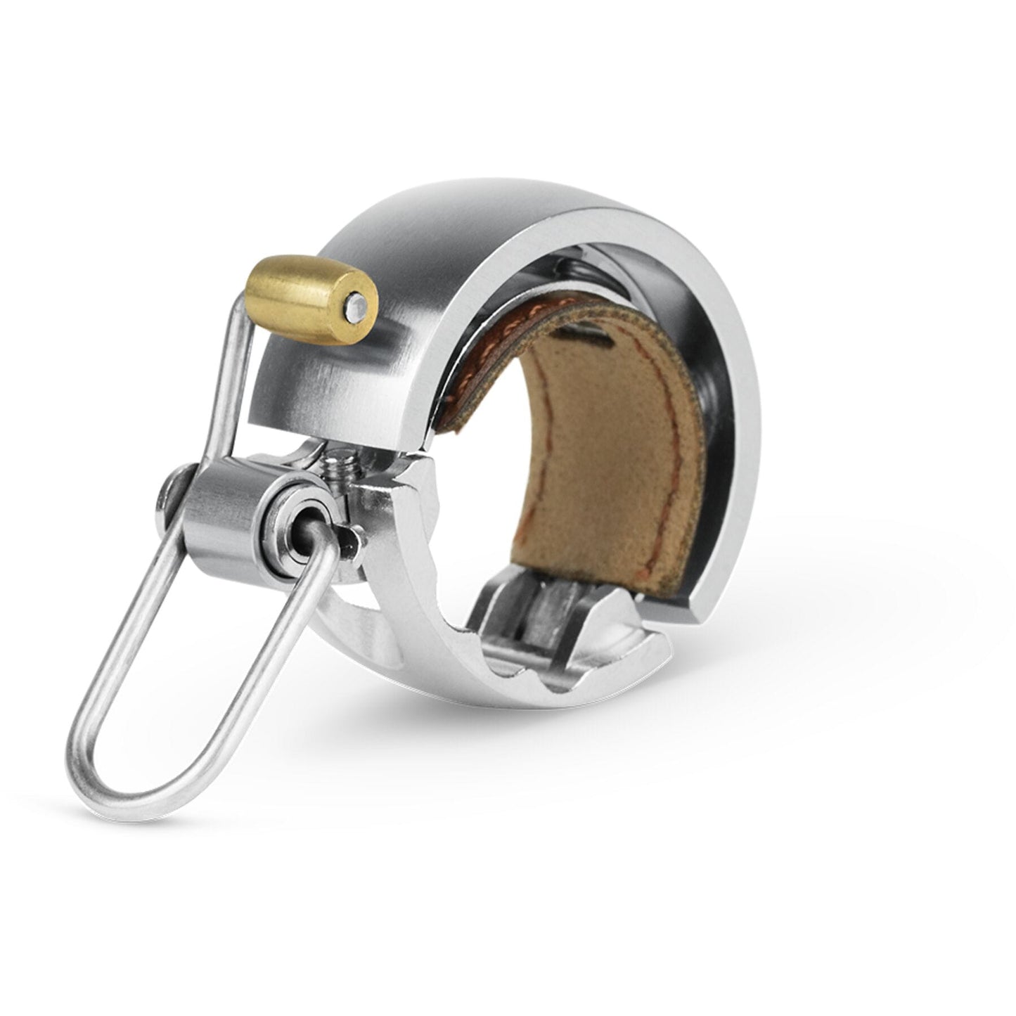 Knog Oi Luxe Bell-Small-Silver-BRINK