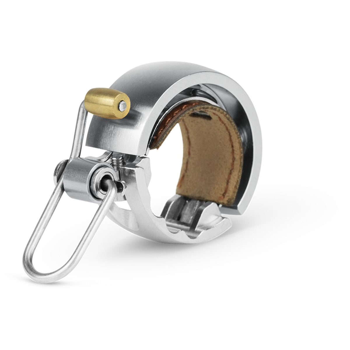 Knog Oi Luxe Bell-Small-Silver-BRINK