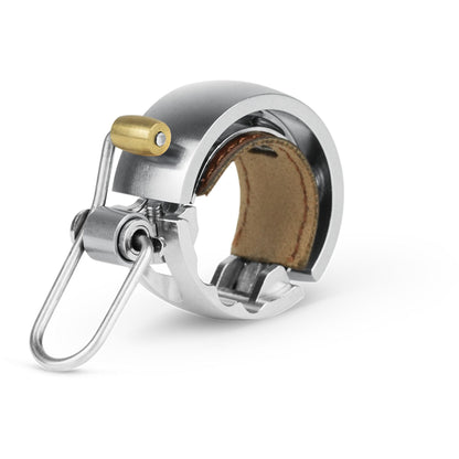 Knog Oi Luxe Bell-Small-Silver-BRINK