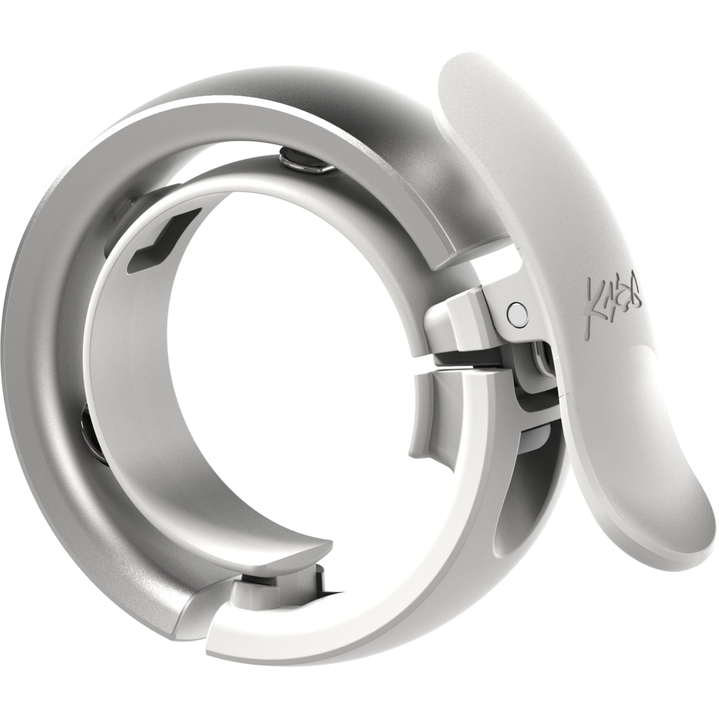 Knog Oi Prima Bell-Large-Metallic Grey-BRINK