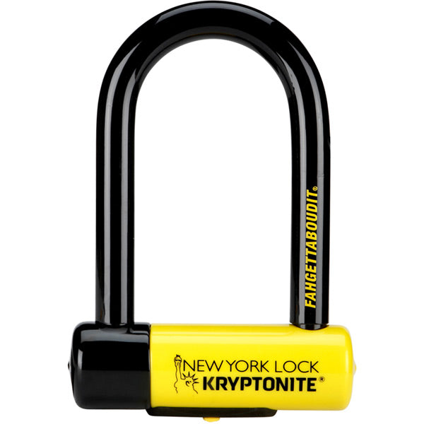 Kryptonite New York Fahgettaboudit U-Lock-Standard-Sold Secure Diamond-BRINK