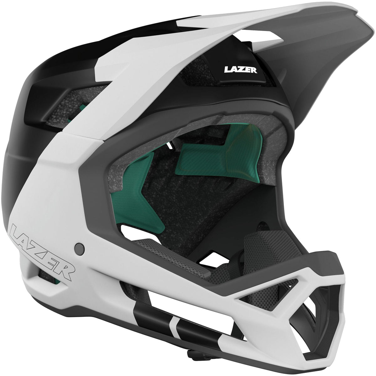 Lazer Cage KinetiCore Helmet-S-Matte Black / White-BRINK