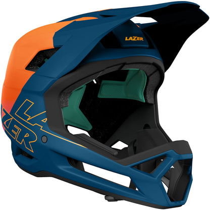 Lazer Cage KinetiCore Helmet-S-Orange / Blue-BRINK