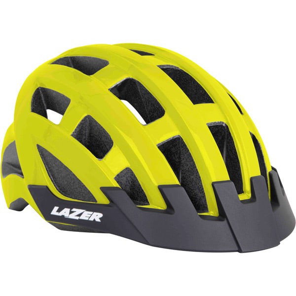 Lazer Compact Helmet-One Size-Flash Yellow-BRINK